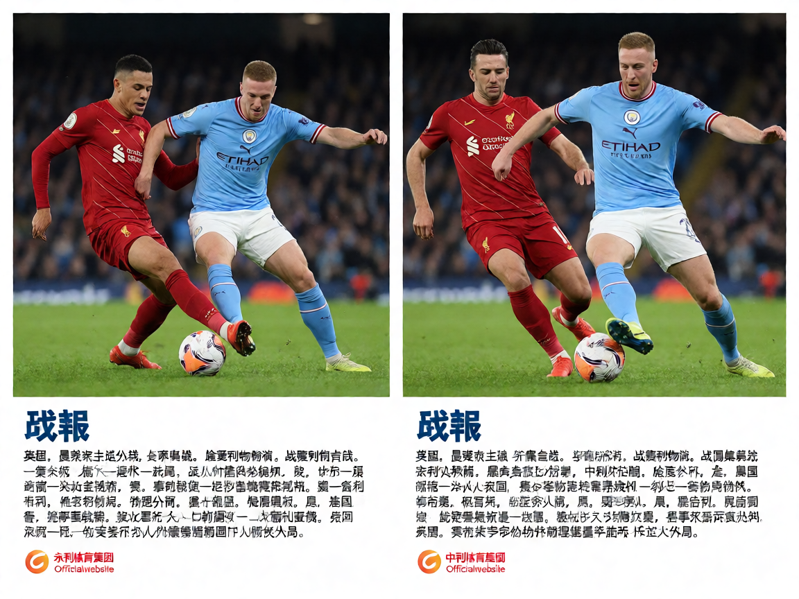 英超曼城利物浦比赛现场激烈对抗